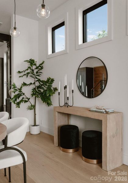 Furnished interior view inside a new home in , Charlotte (Image 18).