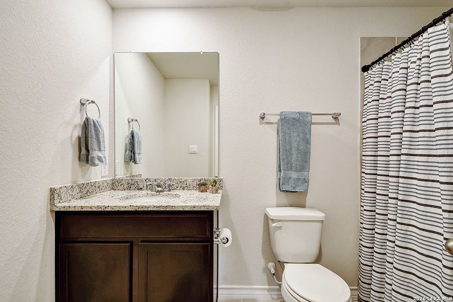 Furnished interior view inside a new home in Langdon, San Antonio (Image 33).