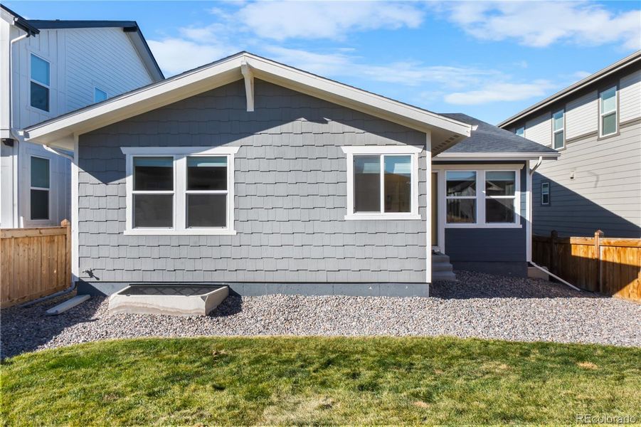 Exterior details and patio area of a home in , Brighton (Image 24).