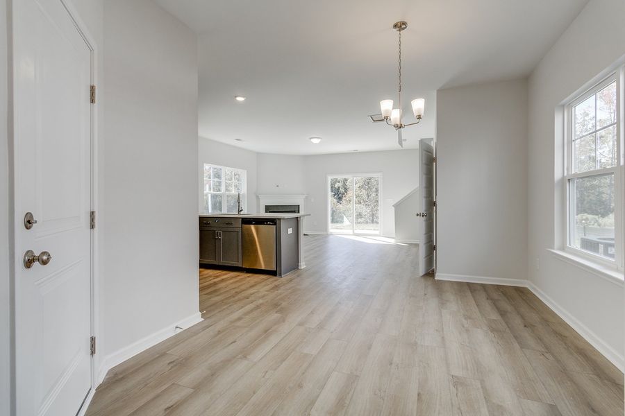 Spacious, unfurnished interior of a new home in The Falls, Blythewood (Image 14).