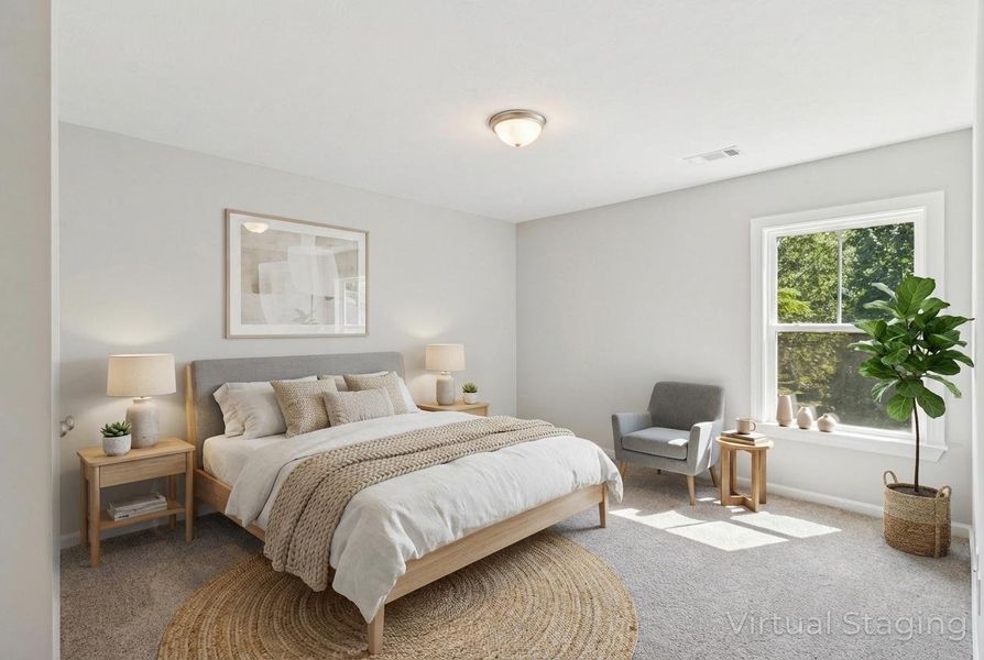 Furnished interior view inside a new home in Crawford Creek, Grovetown (Image 15). Furnished interior view inside a new home in Crawford Creek, Grovetown (Image 15).