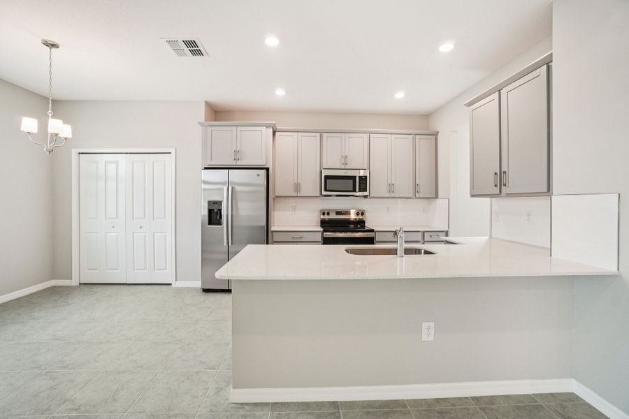 Representative furnished interior of a home built from the Juno by William Ryan Homes in Myers Estates, Seffner (Image 3).