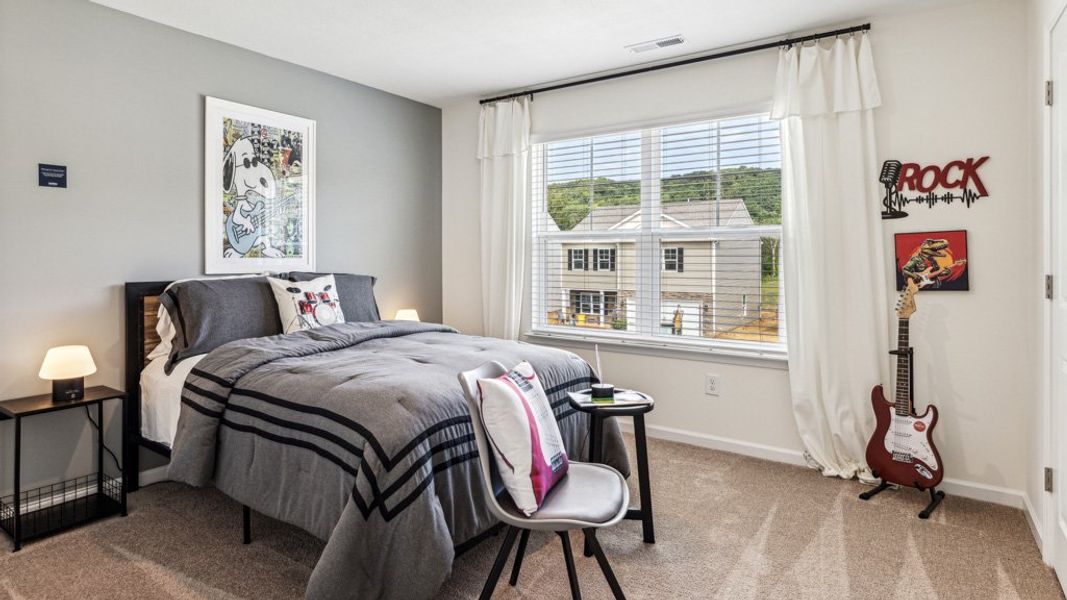 Furnished interior view inside a new home in Millstone Village, Morristown (Image 25).