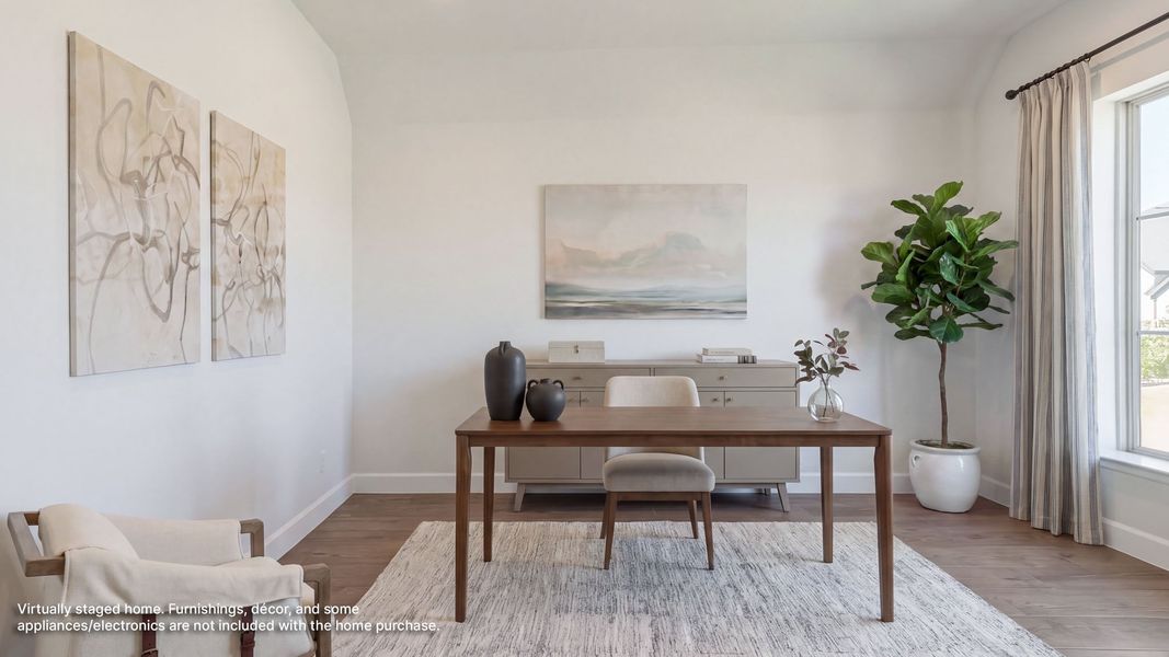 Furnished interior view inside a new home in Hillstead, Lavon (Image 11).