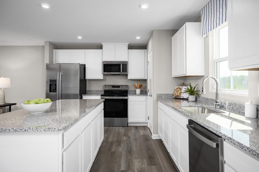 Furnished interior view inside a new home in Somerset, Santee (Image 4).