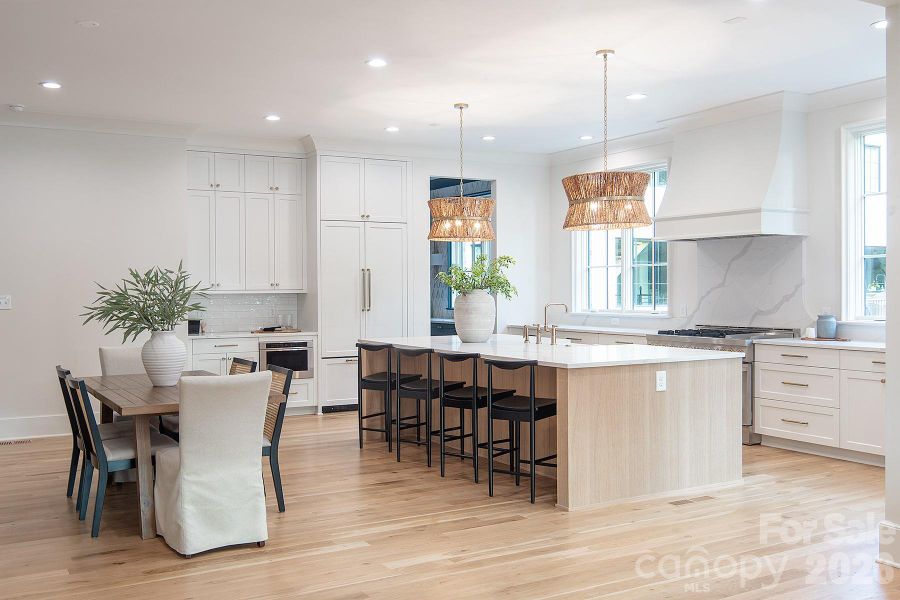 Furnished interior view inside a new home in , Charlotte (Image 32).