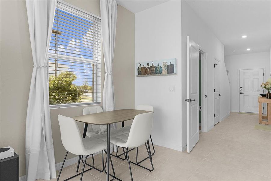 Furnished interior view inside a new home in Waterstone, Groveland (Image 33).
