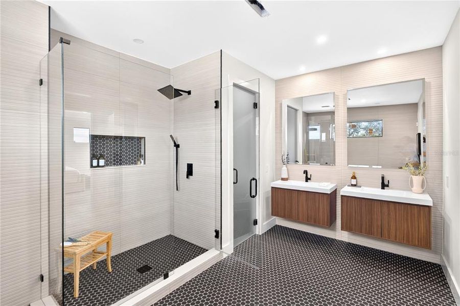 Furnished interior view inside a new home in , Sarasota (Image 22).