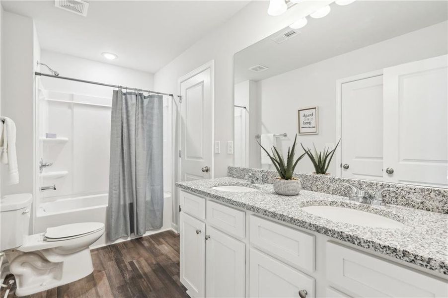 Furnished interior view inside a new home in Fairview Lake, Conyers (Image 3).