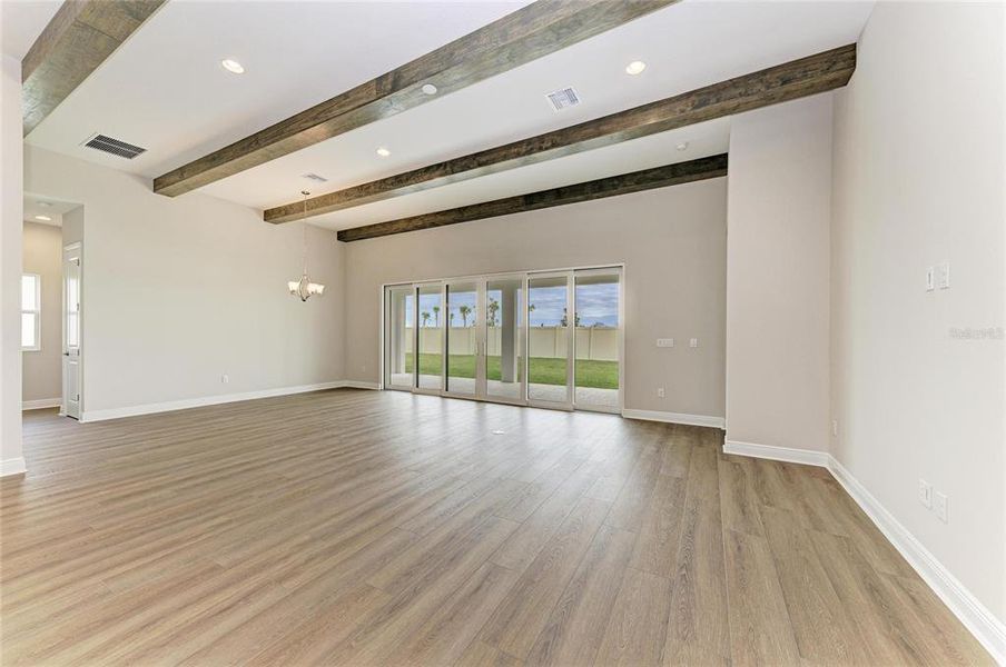 Spacious, unfurnished interior of a new home in Oakfield, Parrish (Image 23). Spacious, unfurnished interior of a new home in Oakfield, Parrish (Image 23).