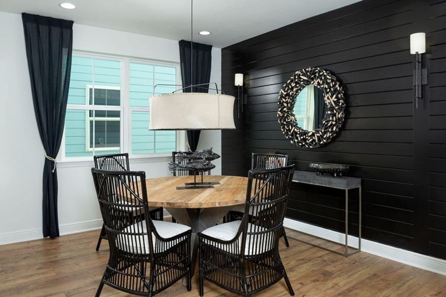 Representative furnished interior of a home built from the Camellia by Minto Communities in Latitude Margaritaville Watersound, Panama City Beach (Image 6).