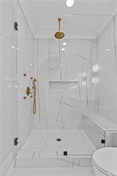 Furnished interior view inside a new home in , Dacula (Image 60).