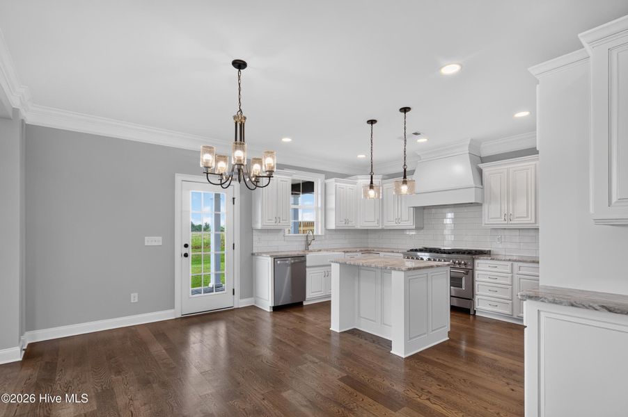 Furnished interior view inside a new home in Highland Lakes, Evans (Image 6).