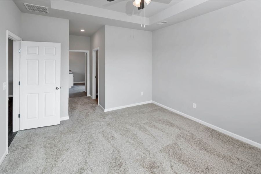 Representative unfurnished interior of a home built from the Aria by D.R. Horton in The Abbey at Trolley Run Station, Aiken (Image 14).