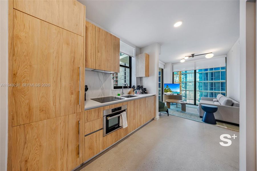 Furnished interior view inside a new home in , Miami (Image 19).