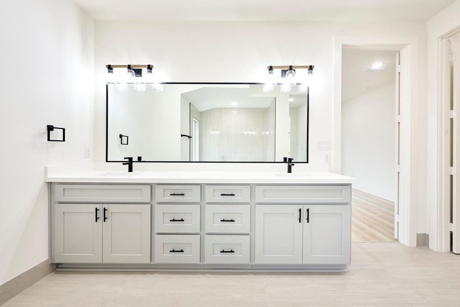 Furnished interior view inside a new home in , Houston (Image 4).