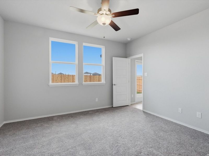 Spacious, unfurnished interior of a new home in Agave, San Antonio (Image 24). Spacious, unfurnished interior of a new home in Agave, San Antonio (Image 24).