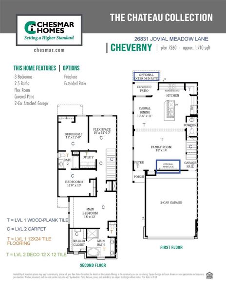 2D floor plan layout of this home in Jubilee, Hockley, TX (Image 2). 2D floor plan layout of this home in Jubilee, Hockley, TX (Image 2).