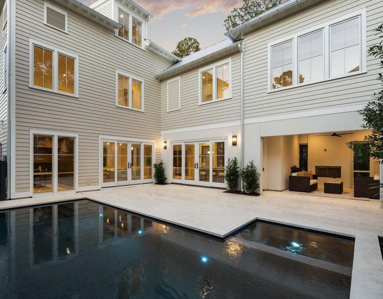 Exterior details and patio area of a home in , Mount Pleasant (Image 3).
