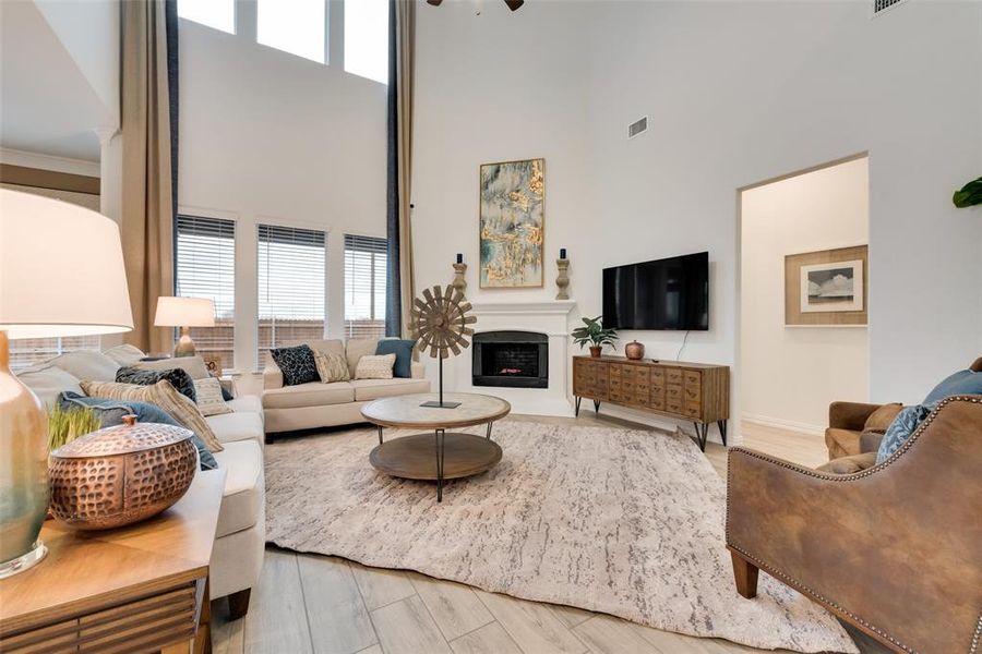 Furnished interior view inside a new home in Aero Vista, Caddo Mills (Image 15). Furnished interior view inside a new home in Aero Vista, Caddo Mills (Image 15).