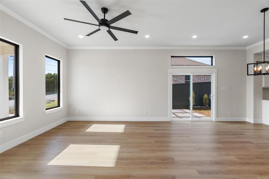 Spacious, unfurnished interior of a new home in , Granbury (Image 12).