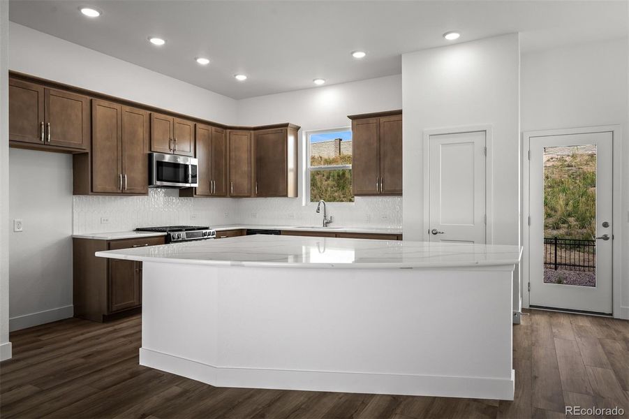 Furnished interior view inside a new home in Trailside at Cottonwood Creek, Colorado Springs (Image 8). Furnished interior view inside a new home in Trailside at Cottonwood Creek, Colorado Springs (Image 8).