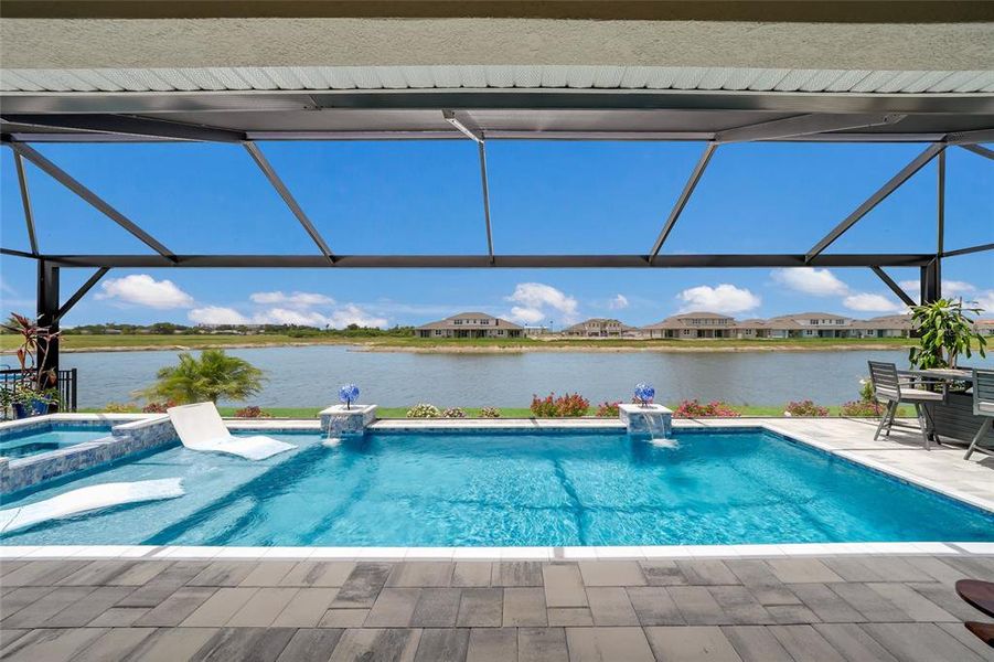 Exterior details and patio area of a home in Seaire, Parrish (Image 3). Exterior details and patio area of a home in Seaire, Parrish (Image 3).