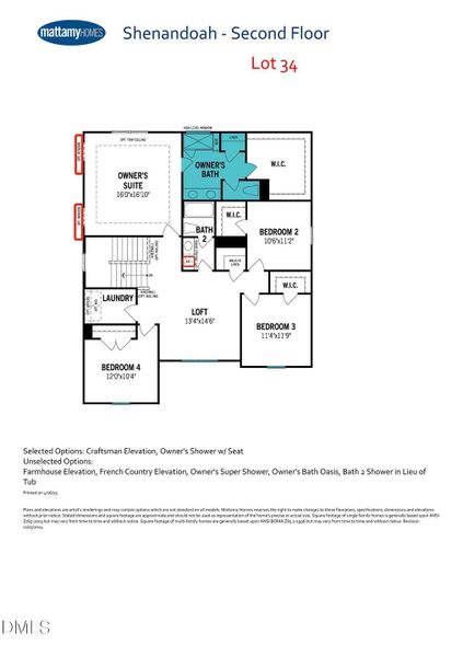 RVF - Lot 34 - Shenandoah CR Rendering_P