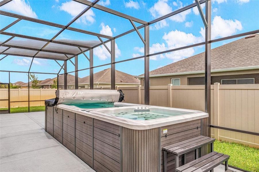 Exterior details and patio area of a home in Crystal Bay Estates, Grant-Valkaria (Image 26). Exterior details and patio area of a home in Crystal Bay Estates, Grant-Valkaria (Image 26).