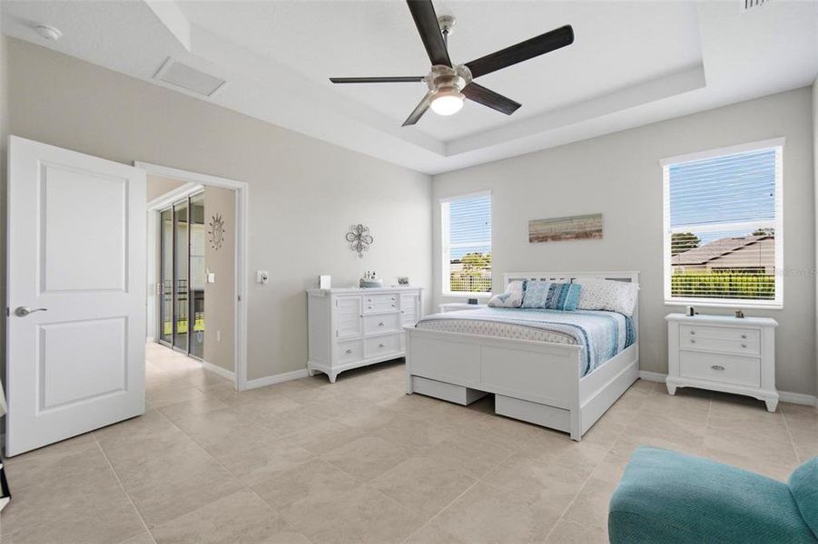 Furnished interior view inside a new home in , Palm Coast (Image 45).
