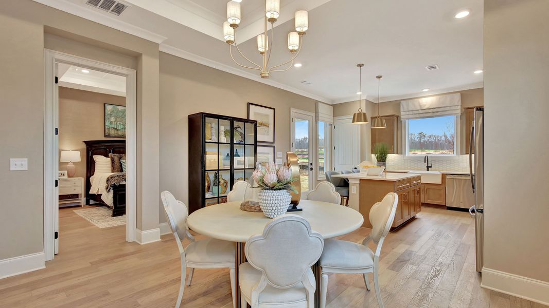 Dining Space and Kitchen | Model images from sister community Dining Space and Kitchen | Model images from sister community