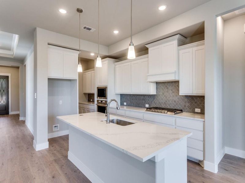 Furnished interior view inside a new home in Ladera Tavolo Park, Fort Worth (Image 5).