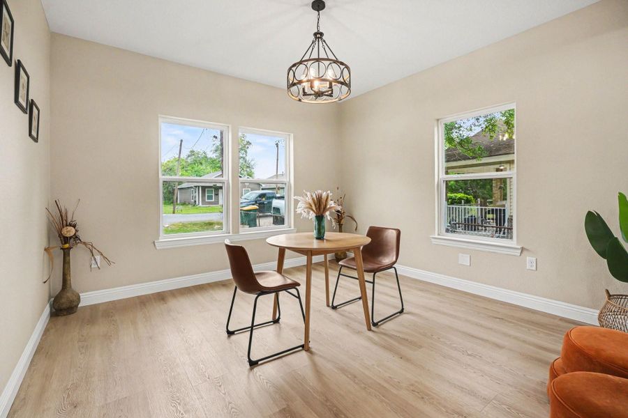 Furnished interior view inside a new home in , La Marque (Image 11).