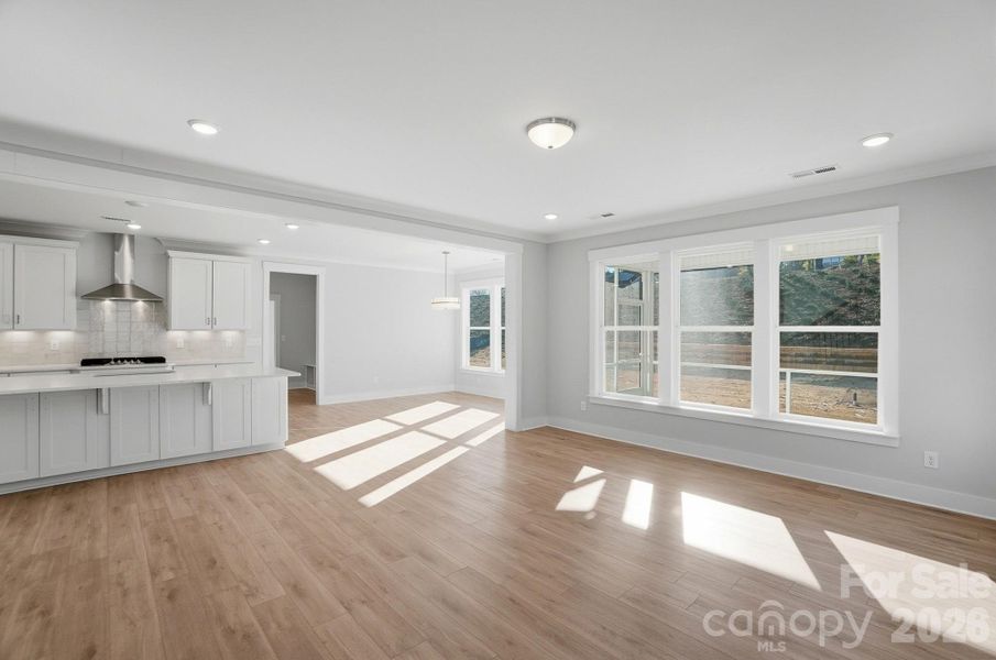 Open floorplan