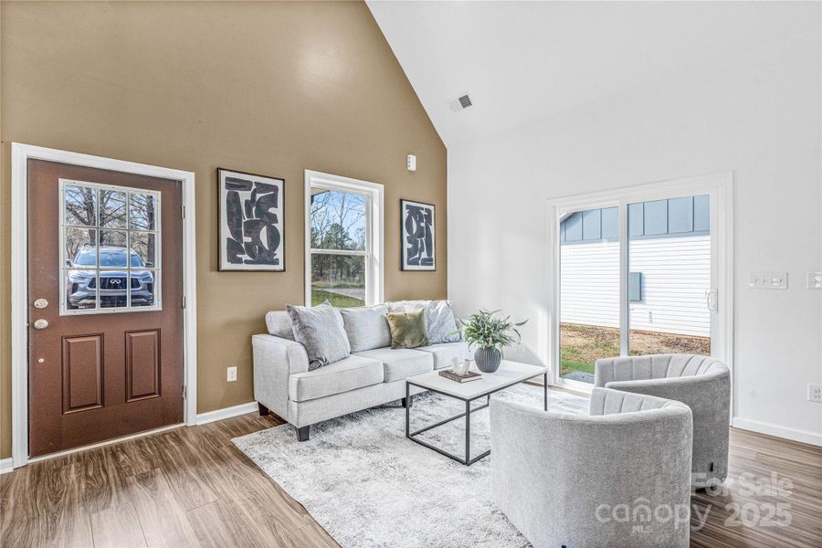 Furnished interior view inside a new home in , Cherryville (Image 26). Furnished interior view inside a new home in , Cherryville (Image 26).