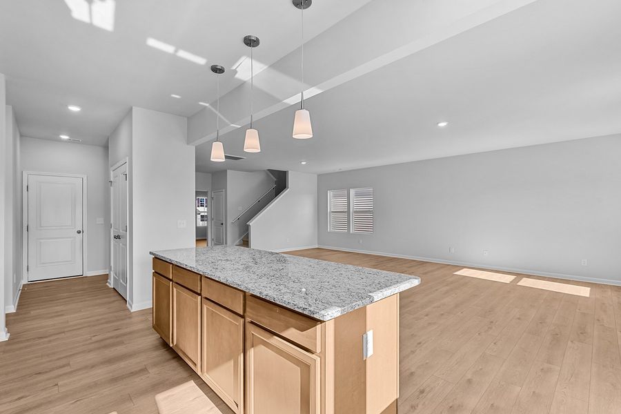 Furnished interior view inside a new home in Hanes Lake, Winston-Salem (Image 11).