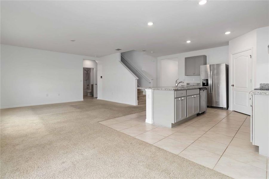 Furnished interior view inside a new home in , New Smyrna Beach (Image 8).