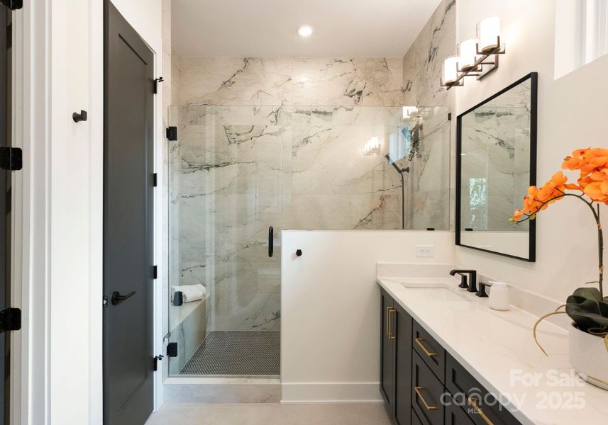 Furnished interior view inside a new home in , Charlotte (Image 7). Furnished interior view inside a new home in , Charlotte (Image 7).