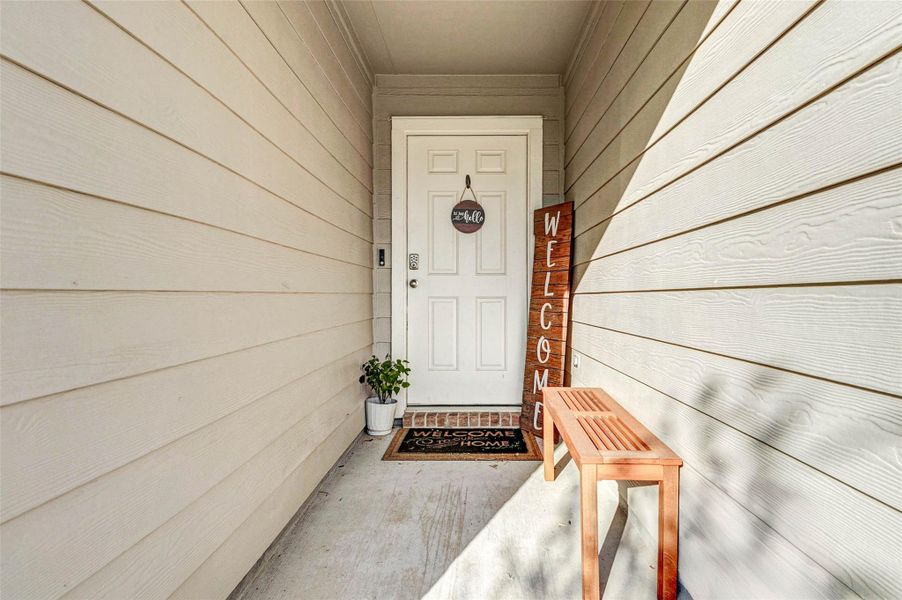 Exterior details and patio area of a home in Tamarron, Fulshear (Image 21). Exterior details and patio area of a home in Tamarron, Fulshear (Image 21).