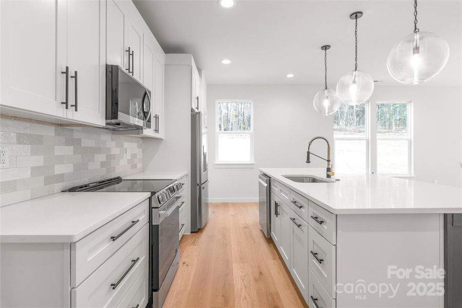Furnished interior view inside a new home in , Lincolnton (Image 6). Furnished interior view inside a new home in , Lincolnton (Image 6).