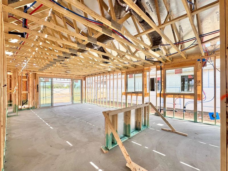 Kitchen and great room