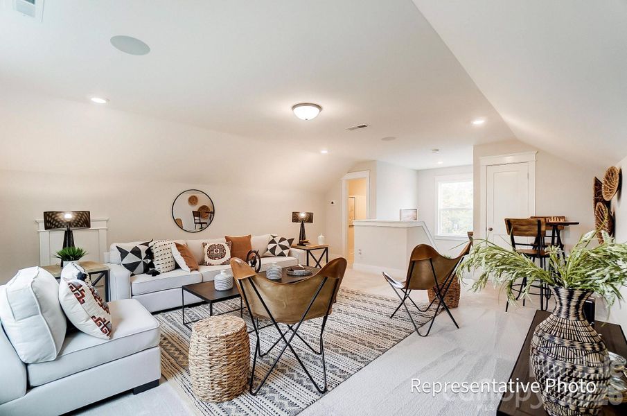 Furnished interior view inside a new home in Caldwell Forest, Charlotte (Image 14).