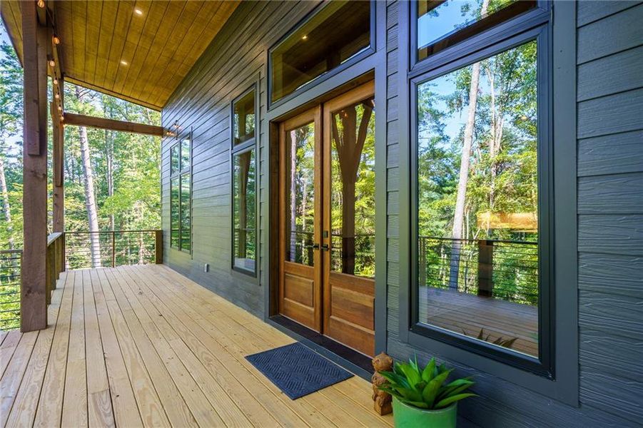 Exterior details and patio area of a home in , Ellijay (Image 23). Exterior details and patio area of a home in , Ellijay (Image 23).