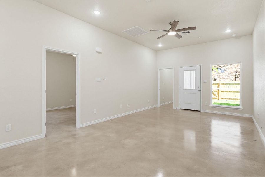 Spacious, unfurnished interior of a new home in , Copperas Cove (Image 13). Spacious, unfurnished interior of a new home in , Copperas Cove (Image 13).