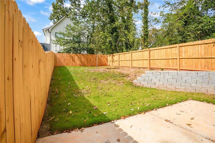 Exterior details and patio area of a home in , Atlanta (Image 3).