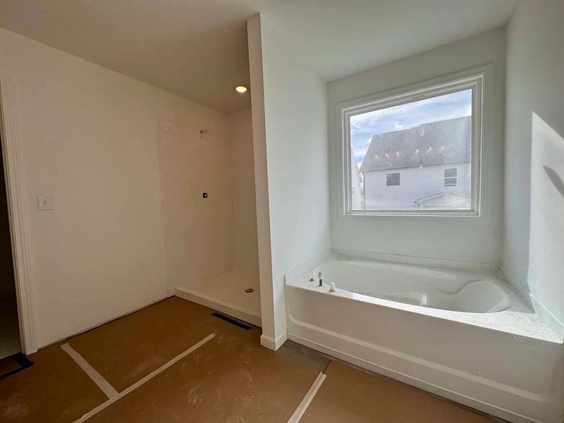 Primary Bathroom Construction Progress