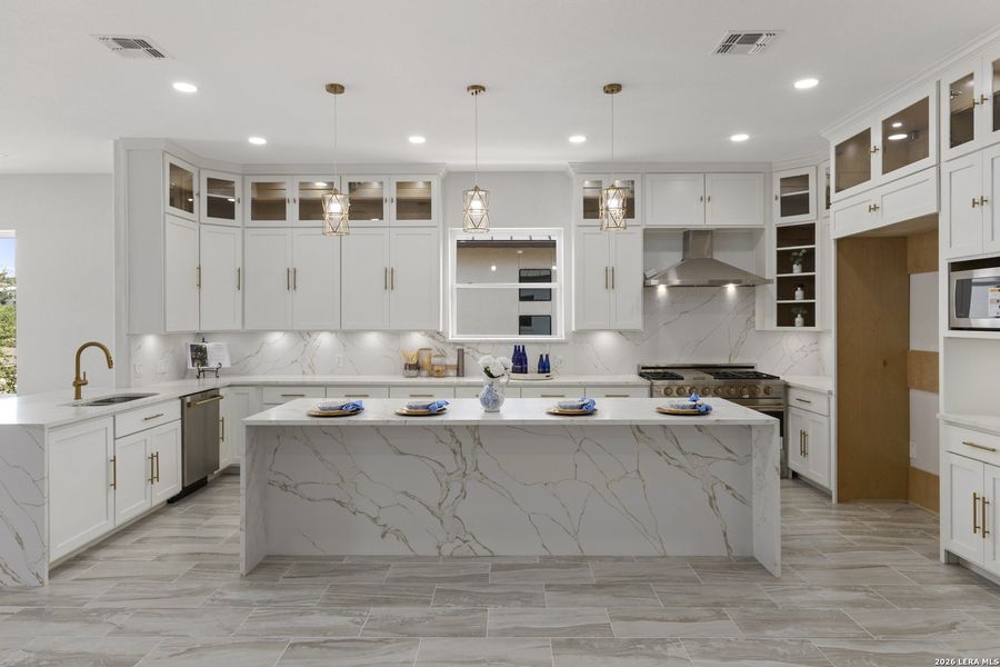 Furnished interior view inside a new home in , San Antonio (Image 13).