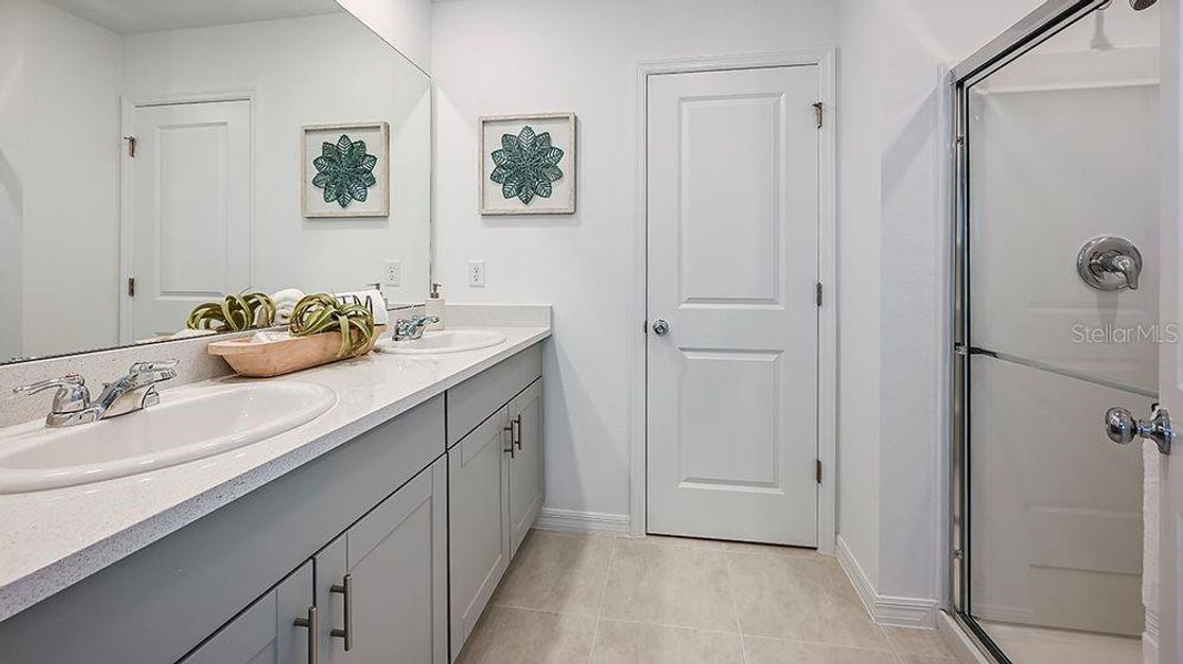 Furnished interior view inside a new home in Waterstone, Groveland (Image 13).