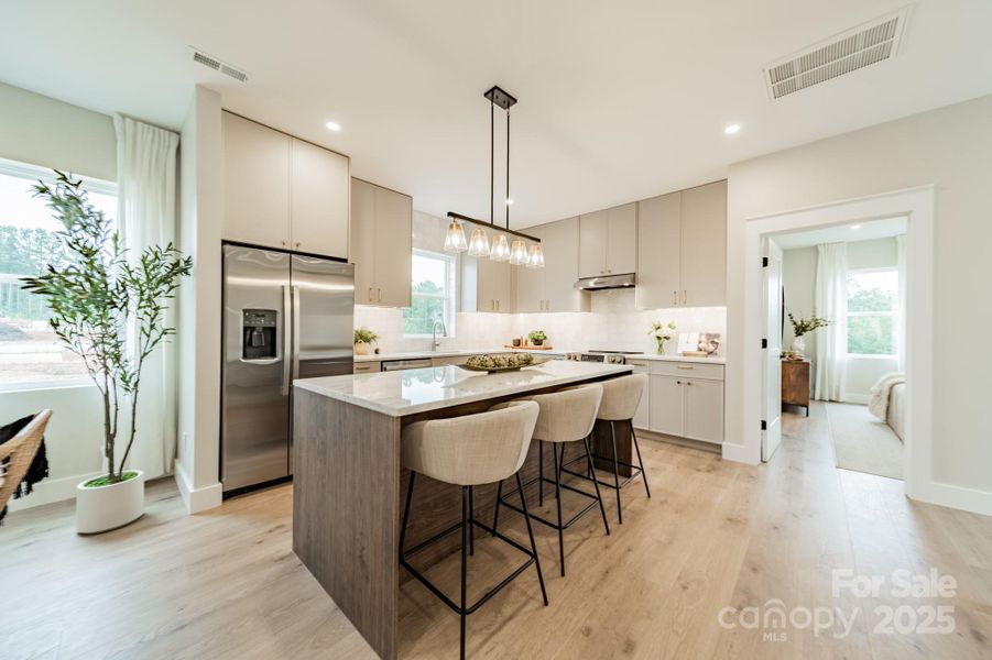 Furnished interior view inside a new home in , Catawba (Image 5).