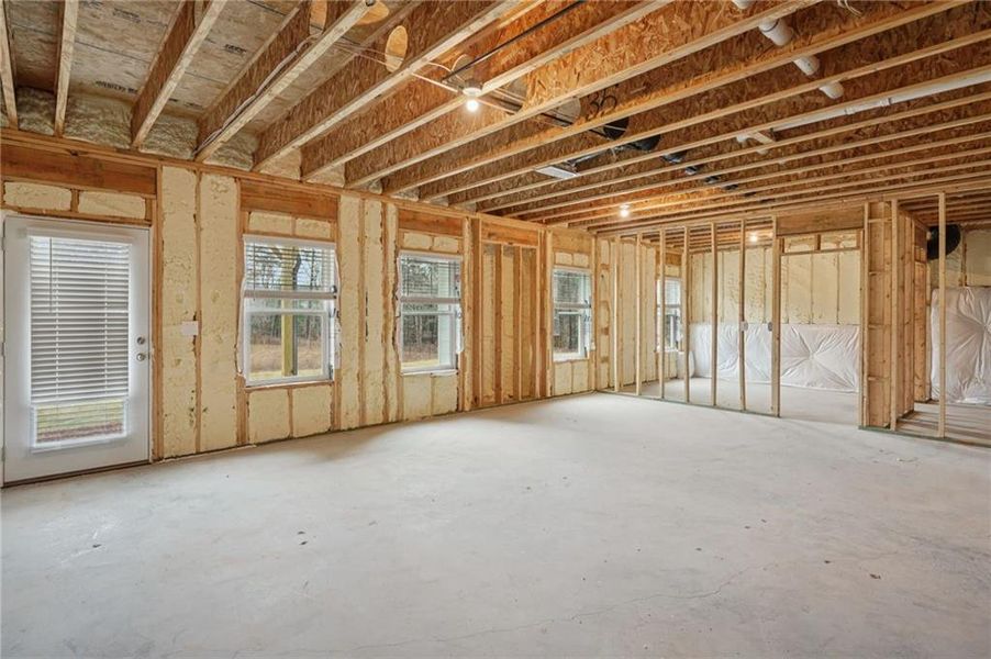 In-progress construction of a new home in Parkside at Grayson, Grayson, GA (Image 39).